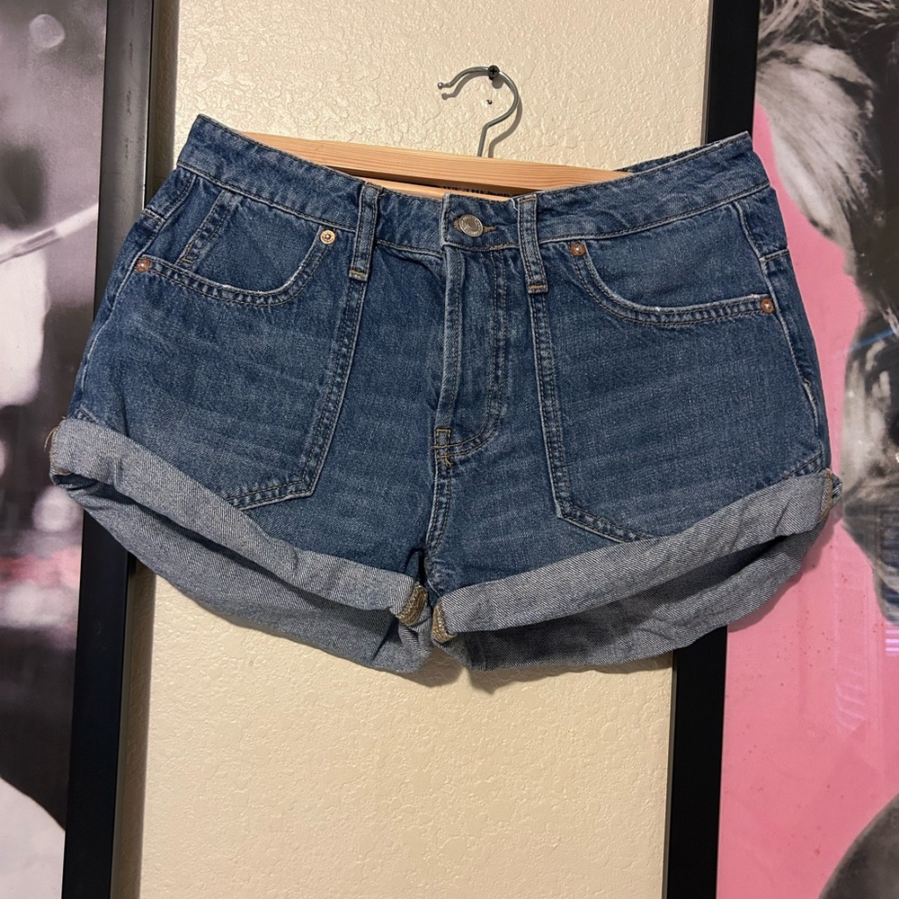 We The Free Classic Blue Jean Shorts